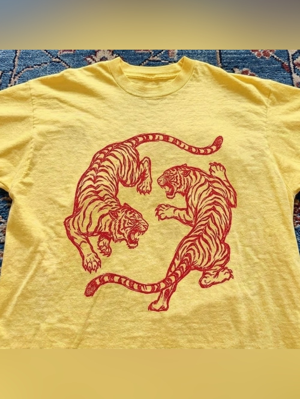 Yellow Tiger Graphic Tee - Picture 2 of 2